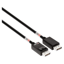 Club 3D Cable DisplayPort 2.1 DP80 Certificado 10K/8K/4K Macho a Macho 1.6m
