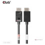 Club 3D CAC-1092 Cable DisplayPort 2.1 DP80 1,6 m Negro