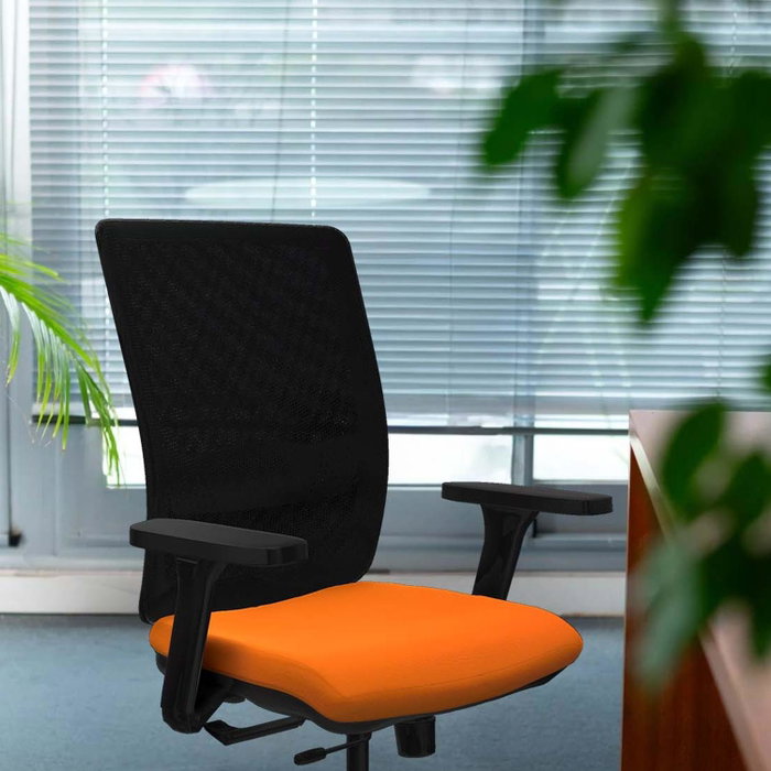 PIQUERAS Y CRESPO Silla de oficina Haches con mecanismo Sincro/Traslack y Brazos 3D PIQUERAS Y CRESPO Silla de oficina Haches con mecanismo Sincro/Traslack y Brazos 3D