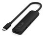 Satechi USB-C Slim Multi-Port Hub 4 en 1 Adapter, Schwarz, ST-P4SK