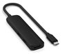 Satechi USB-C Slim Multi-Port Hub 4 en 1 Adapter, Schwarz, ST-P4SK