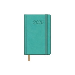 Dohe Samba Agenda Anual 2026 Verde Menta Tapa Polipiel