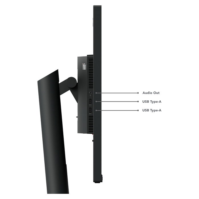 Lenovo ThinkVision T32p-30 Monitor 31.5" 4K UHD IPS 6ms 16:9 Negro con USB-C (90W), HDMI 2.0, DP 1.4