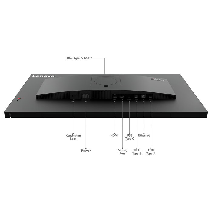 Lenovo ThinkVision T32p-30 Monitor 31.5" 4K UHD IPS 6ms 16:9 Negro con USB-C (90W), HDMI 2.0, DP 1.4