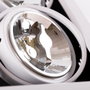 JW-CAR-LED-2x12W-CW Foco Downlight Cardan LED 24W Blanco Frío 6000K CRI 90 Brazo Direccionable Cree COB AR111 Lifud