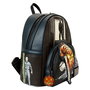Loungefly Mochila Michael Myers Halloween 26cm Piel Vegana Brilla en la Oscuridad Con Detalles en Relieve