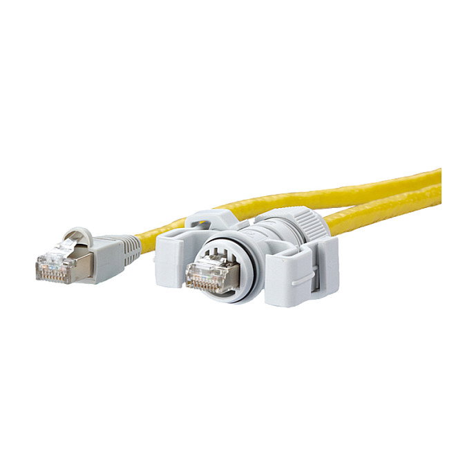 METZ CONNECT E-DAT Industry Patchkabel V6 IP67 RJ45 1 m METZ CONNECT E-DAT Industry Patchkabel V6 IP67 RJ45 1 m