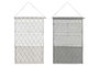 DKD Home Decor Organizador de Armario JAPAN STRIPES Gris y Blanco