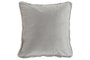 DKD Home Decor Cojín de Poliéster Gris Claro 45x8x45 cm