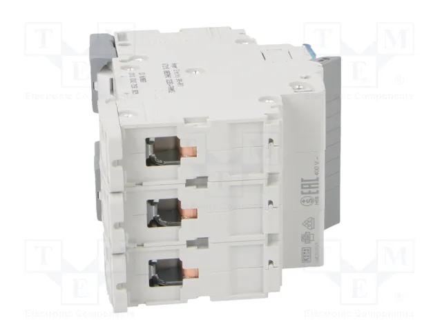 HAGER Interruptor magnetotérmico NCN 3 polos 25A 10kA