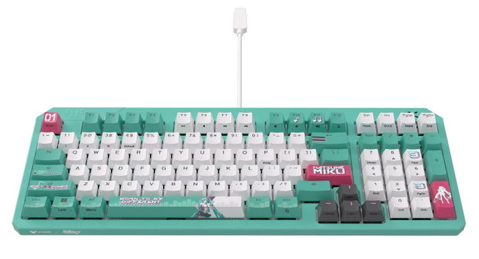Asus TUF Gaming K3 Gen II Hatsune Miku Edition RGB Asus TUF Gaming K3 Gen II Hatsune Miku Edition RGB