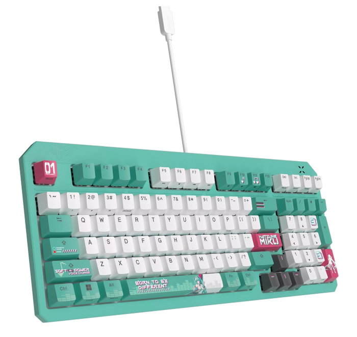 Asus TUF Gaming K3 Gen II Hatsune Miku Edition RGB Asus TUF Gaming K3 Gen II Hatsune Miku Edition RGB