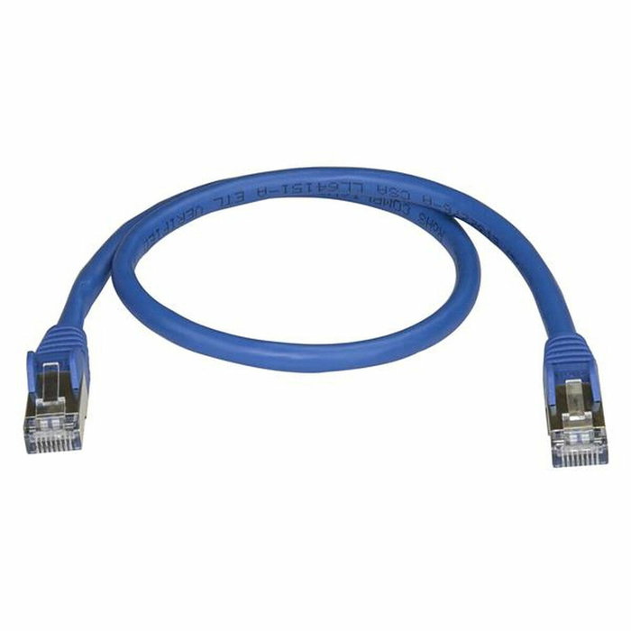 StarTech Cable de red Ethernet Cat6a STP de 0,5 m Azul