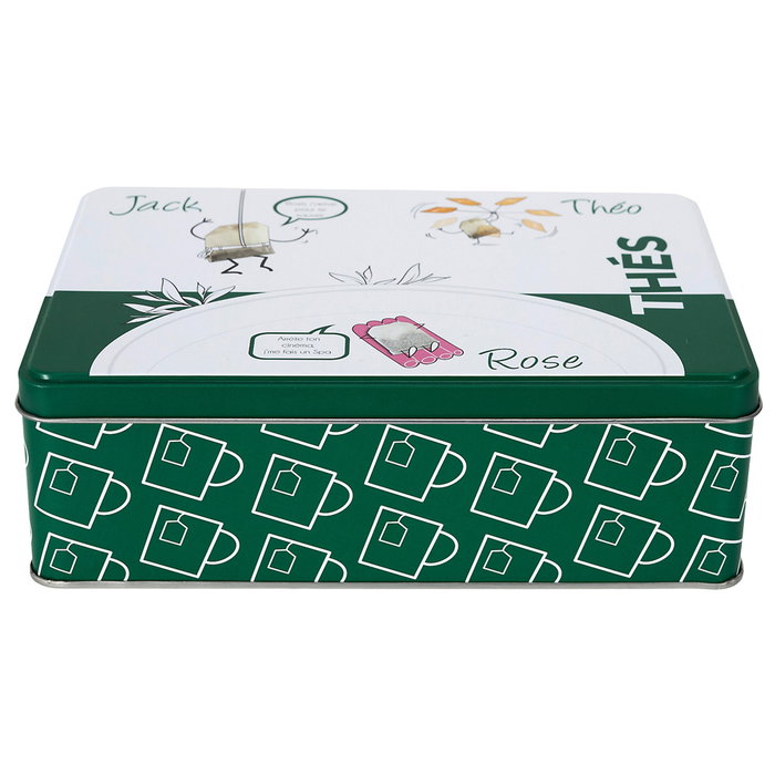 Cook Concept Caja Metal Thés con Compartimentos