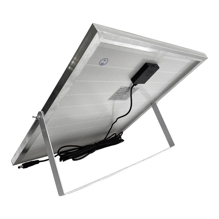 Edm Ventilador de Pie Solar Blanco 25W Aspas Ø40 cm Edm Ventilador de Pie Solar Blanco 25W Aspas Ø40 cm