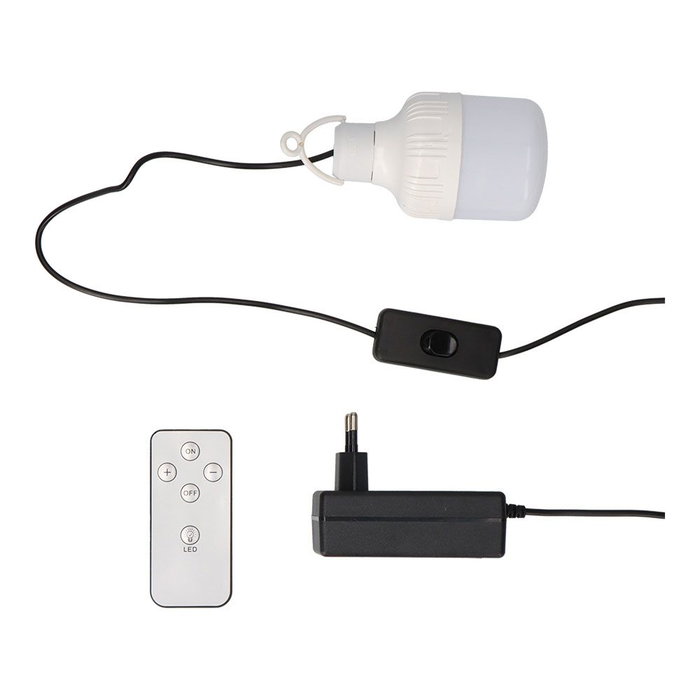 Edm Ventilador de Pie Solar Blanco 25W Aspas Ø40 cm Edm Ventilador de Pie Solar Blanco 25W Aspas Ø40 cm