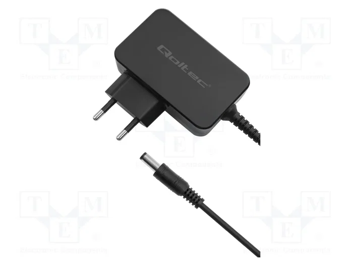Qoltec Adaptador de corriente universal 30W 12V 2.5A con 7 conectores Qoltec Adaptador de corriente universal 30W 12V 2.5A con 7 conectores