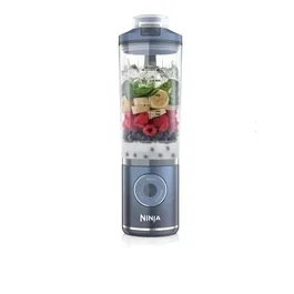 Ninja Licuadora Portátil Blast Max BC251EUNV, Recipiente 530 ml, Batería 2h, Sin Cable, Sin BPA, Azul