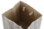 DKD Home Decor Cesta Basicos Gris Beige 30 x 30 x 30 cm (4 Unidades)