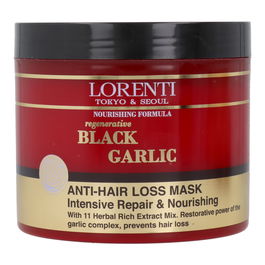 Lorenti Mascarilla Negra Ajo Cabello 500 ml