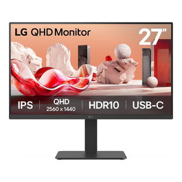 LG 27BA65QB-B 27" 2560x1440 IPS 100Hz HDMI DisplayPort USB-C USB VESA