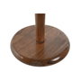 DKD Home Decor Portarrollos Acacia Inox 18x18x36,5 Natural