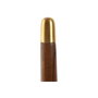 DKD Home Decor Portarrollos Acacia Inox 18x18x36,5 Natural