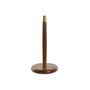 DKD Home Decor Portarrollos Acacia Inox 18x18x36,5 Natural