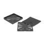 DeLOCK 67312 Rejilla de ventilador con filtro de polvo 92 x 92 mm Negro
