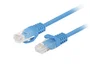 Lanberg PCU6-10CC-0750-B Cable de Red Ethernet Cat6 UTP 7.5 Metros, Azul, Prueba Fluke Passed, Conectores RJ-45 Macho
