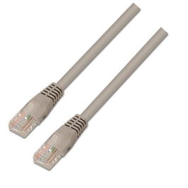 Aisens Cable de Red Latiguillo RJ45 LSZH Cat.6 UTP AWG24 Gris 5.0 Metros
