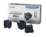 Xerox Cartucho de Tinta Sólida Negra para Phaser 8560 y 8560MFP, Pack de 3 Barras
