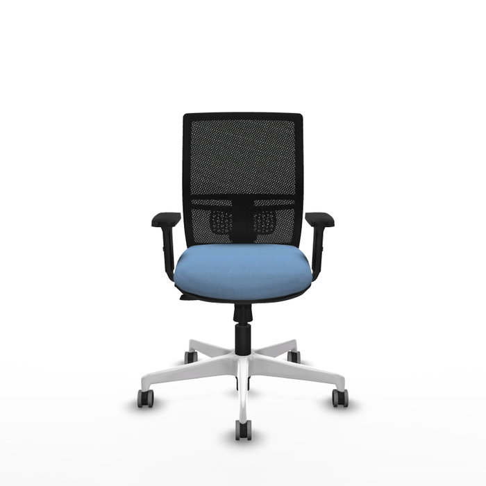 PIQUERAS Y CRESPO Silla de oficina Yunquera con mecanismo Sincro/Traslack Azul cielo PIQUERAS Y CRESPO Silla de oficina Yunquera con mecanismo Sincro/Traslack Azul cielo