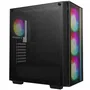 Deepcool Matrexx55 Mesh Caja Gaming ATX con Cristal Templado Negro - Soporta Tarjetas Madre ATX, Micro-ATX, Mini-ITX