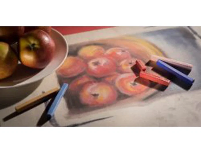 Derwent Lápices Pastel, Caja Metálica de 72 Unidades, Colores Surtidos, Textura de Tiza, Madera Hexagonal - Artículos de Dibujo