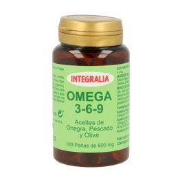 Integralia Omega 3 6 9 600mg 100 Cápsulas Complemento Nutricional Cardiovascular