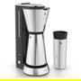 WMF Cafetera de filtro Kitchenminis 0.625 L 870 W Aroma Thermo to go Negro Cromo 0412260011