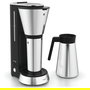 WMF Cafetera de filtro Kitchenminis 0.625 L 870 W Aroma Thermo to go Negro Cromo 0412260011