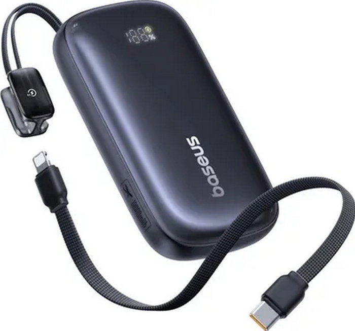 Baseus EnerFill FC21 Qpow 3 Ultra 10000 mAh 45W Negro Cósmico