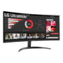 LG 34WR50QK-B Monitor UltraWide Curvo 34 Pulgadas WQHD 100 Hz Negro