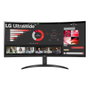 LG 34WR50QK-B Monitor UltraWide Curvo 34 Pulgadas WQHD 100 Hz Negro