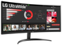 LG 34WR50QK-B Monitor PC 86,4 cm (34") Wide Quad HD Negro 3440 x 1440 Pixeles 100 Hz
