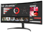 LG 34WR50QK-B Monitor PC 86,4 cm (34") Wide Quad HD Negro 3440 x 1440 Pixeles 100 Hz