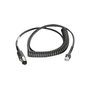 Zebra Cable serie 25-71918-01R Negro, 2,75 m