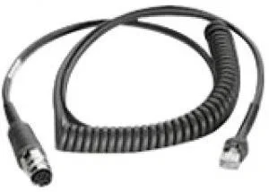 Zebra Cable serie 25-71918-01R Negro, 2,75 m Zebra Cable serie 25-71918-01R Negro, 2,75 m
