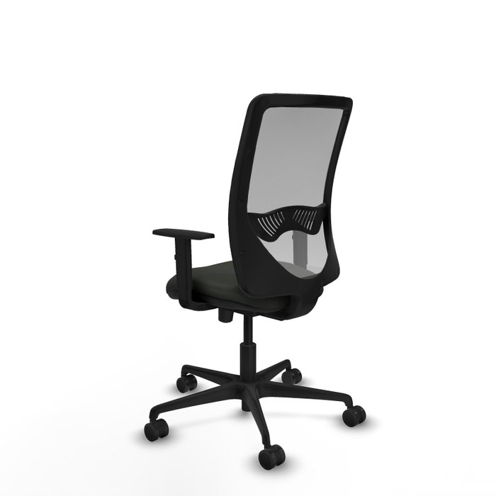 PIQUERAS Y CRESPO Silla de oficina Zulema con mecanismo Sincro/Traslack, Negro y Gris PIQUERAS Y CRESPO Silla de oficina Zulema con mecanismo Sincro/Traslack, Negro y Gris