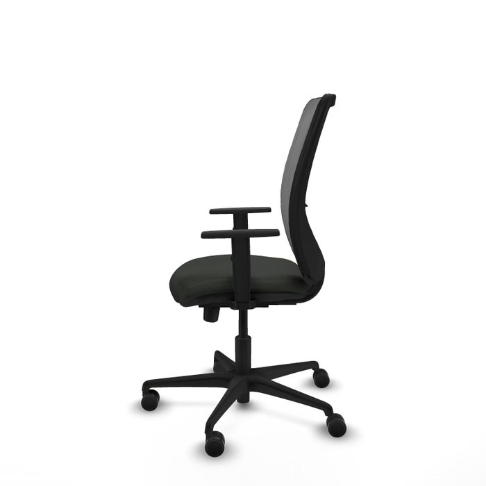 PIQUERAS Y CRESPO Silla de oficina Zulema con mecanismo Sincro/Traslack, Negro y Gris PIQUERAS Y CRESPO Silla de oficina Zulema con mecanismo Sincro/Traslack, Negro y Gris