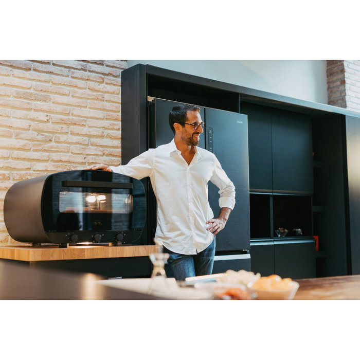 Alfa Forni URBE Horno de Pizza Eléctrico Antracita
