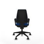 PIQUERAS Y CRESPO Silla de oficina Elche Azul con Similpiel