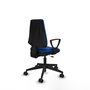 PIQUERAS Y CRESPO Silla de oficina Elche Azul con Similpiel